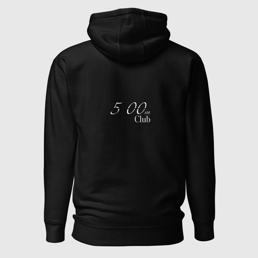 5 am Club Hoodie - White - Conquer