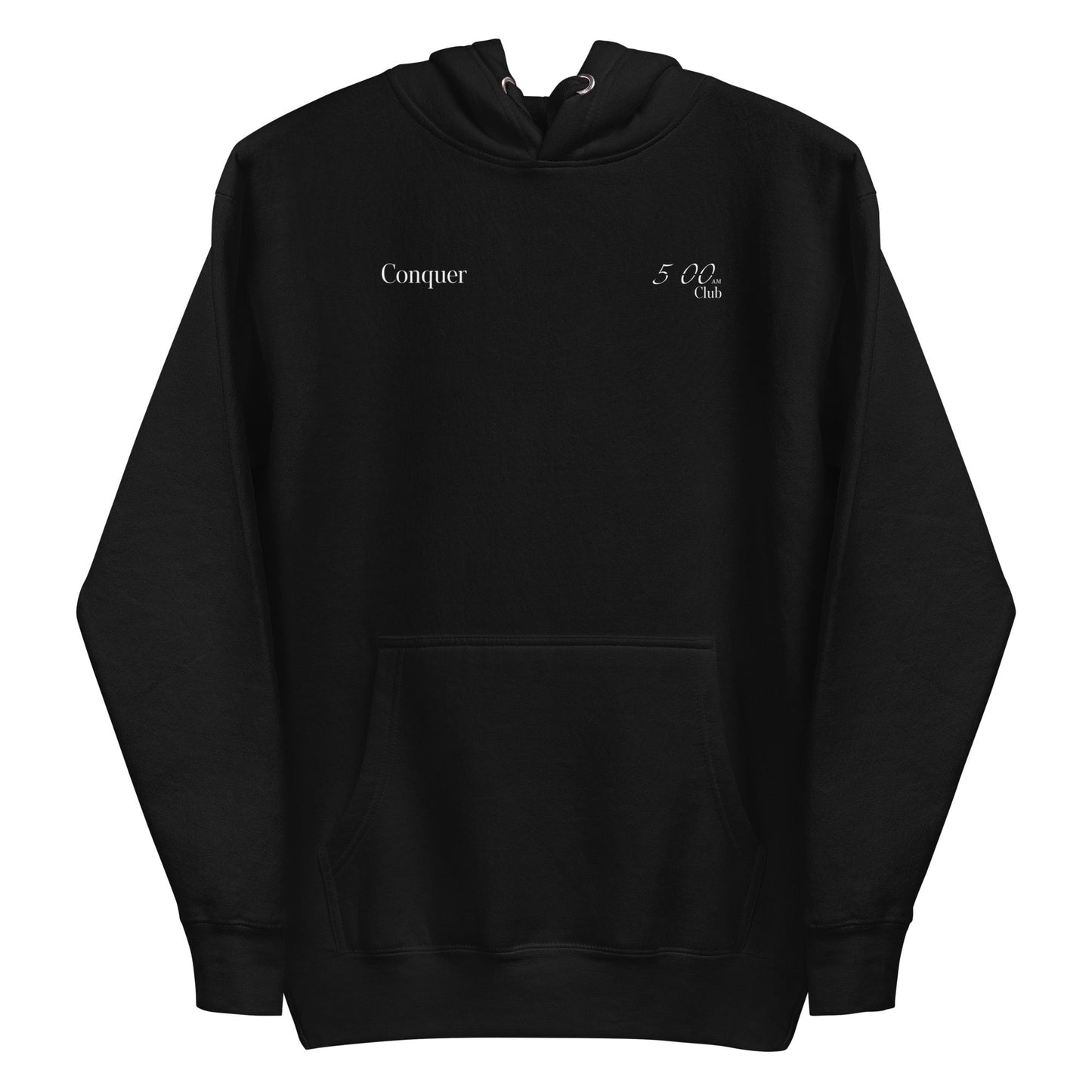 5 am Club Hoodie - White - Conquer